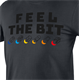 T-shirt ,bedrukt FEEL THE BIT, maat XXL Neo 81-641-XXL