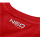 T-shirt rood, maat L Neo 81-648-L