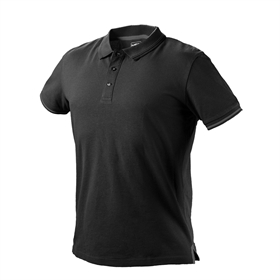 Polo shirt DENIM, zwart, maat M Neo 81-659-M