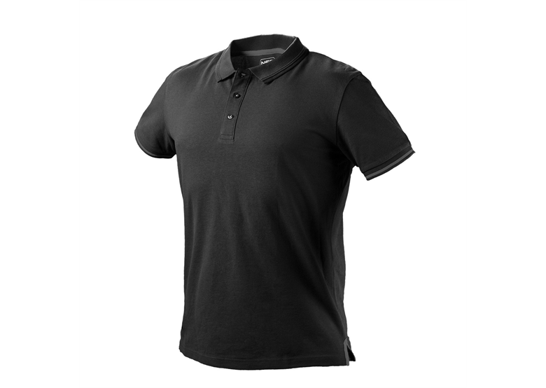 Polo shirt DENIM, zwart, maat M Neo 81-659-M