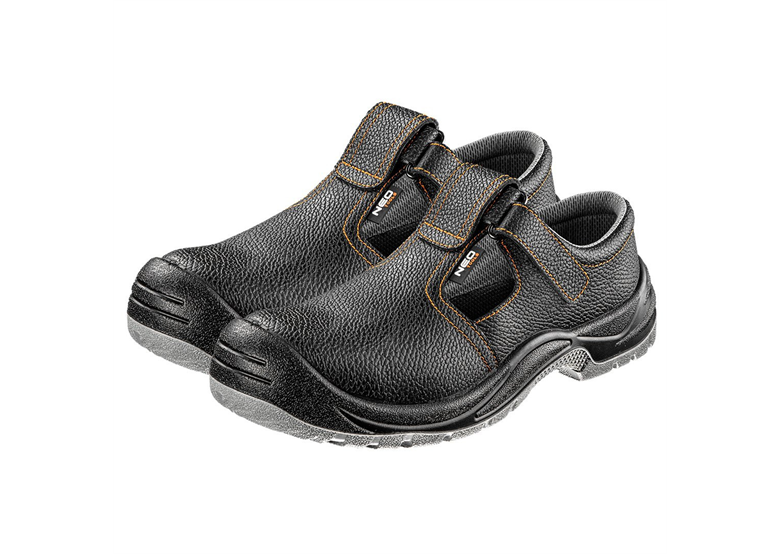 Leren werksandalen Neo 82-070