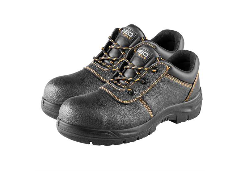 Leren werkschoenen S1 SRC, stalen neus, maat 43 Neo 82-160-43