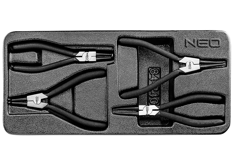 Inlay voor gereedschapkast met klemringtang Neo 84-240