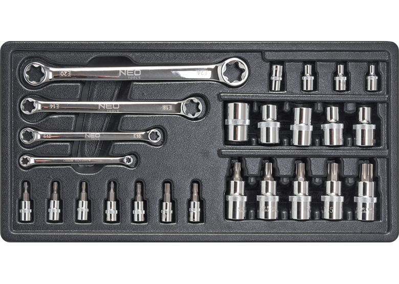 Inleglade Torxset Neo 84-275