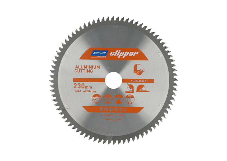 Cirkelzaagblad Widia Norton AL.230.30.Z80.1