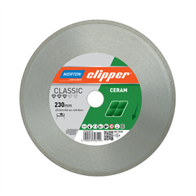 Diamantzaagblad 230mm Norton Classic Ceramic