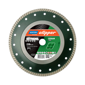Diamantzaagblad 230mm Norton Extreme Ceram Turbo