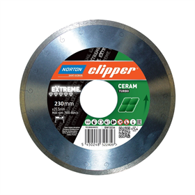 Diamantzaagblad 230mm Norton Extreme Ceramic