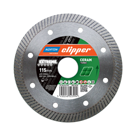 Diamantschijf 115x22,23mm Norton Extreme Ceramic Turbo
