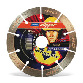 Diamantschijf 125x22,23mm Norton Invincible