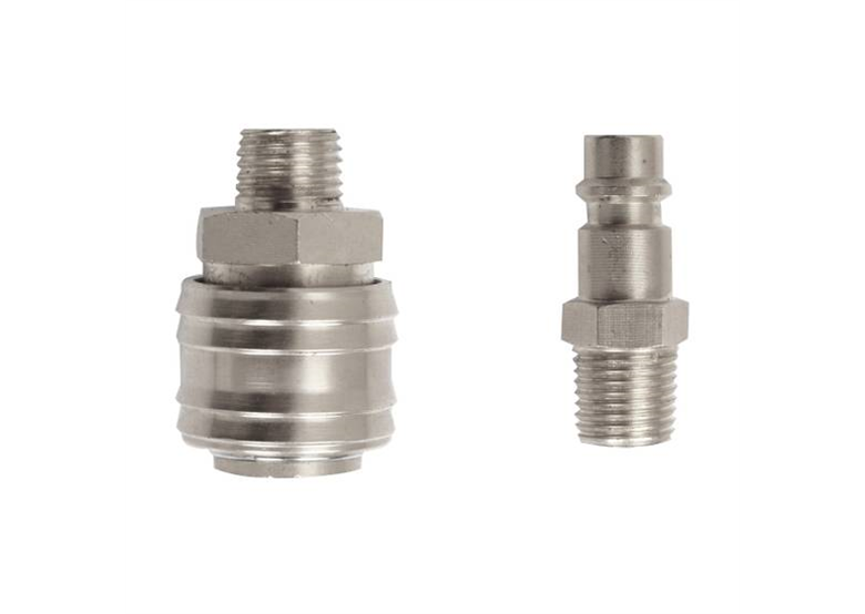 Set snelkoppelingen met 1/4” buitendraad Pansam A535402