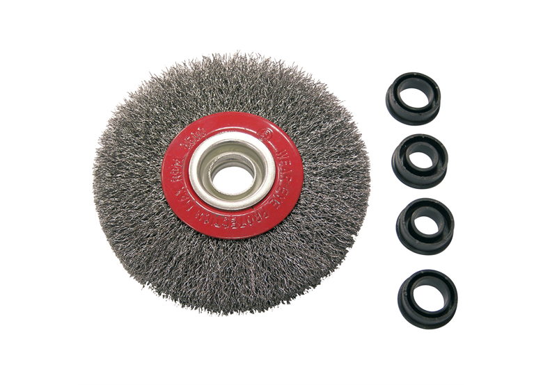 Gegolfde draadschijfborstel 200mm Proline 32549