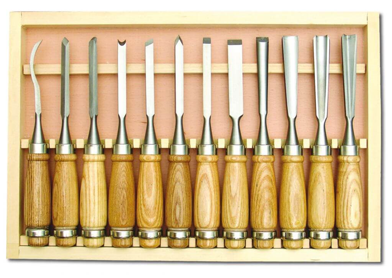 Beitels voor beeldhouwwerk 12st. Proma 06019459