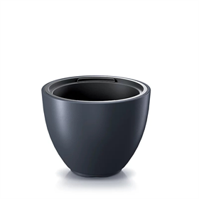 HEOS bloempot - antraciet Prosperplast DBHEM570-S433