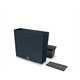 Bloempot  FURU CASE TOWER - antraciet Prosperplast DFC600T-S433