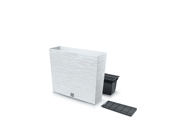 Bloemenbak FURU CASE TOWER - wit Prosperplast DFC600T-S449