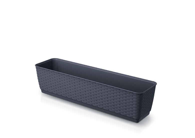 Bloempot RATOLLA CASE P - antraciet Prosperplast DRL600P-S433