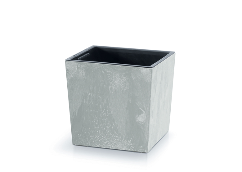 Bloempot URBI SQUARE LOW BETON EFFECT - beton Prosperplast DURS300LE-422U