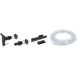 Set met kraan, uitloop en slang voor regenwatertank Prosperplast Icanset5