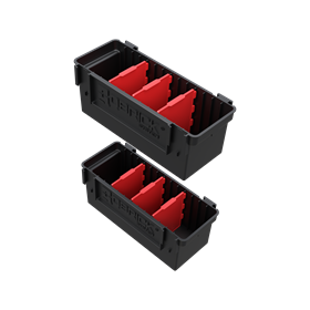 Set modulaire containers Qbrick System Custom Deep Modular Bin Set