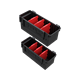 Set modulaire containers Qbrick System Custom Deep Modular Bin Set