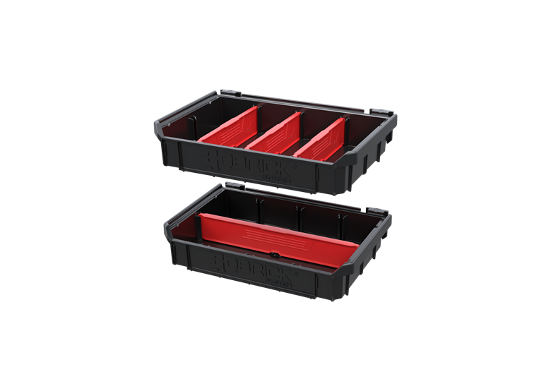 Modulaire planken Qbrick System Custom TOOLBOX SHELF SET