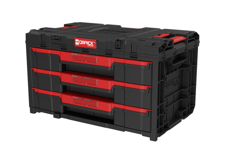 Gereedschapskist met laden Qbrick System ONE 2.0 DRAWER 3 TOOLBOX