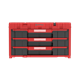 Gereedschapskist met laden Qbrick System ONE 2.0 DRAWER 3 TOOLBOX EXPERT RED Ultra HD Custom