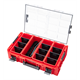 Grote organizer met bakken en adapters Qbrick System ONE 2.0 ORGANIZER 2XL PROMO RED Ultra HD Custom
