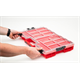 Organizer met afneembare bakken Qbrick System ONE 2.0 ORGANIZER L RED