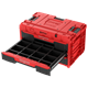 Ladeset op verrijdbaar platform Qbrick System ONE 2.0 WORKSHOP DRAWERS SET nr 5 RED Ultra HD Custom