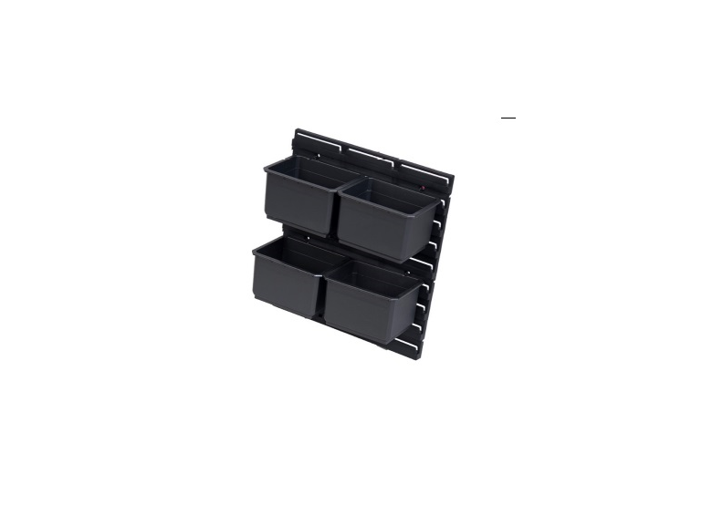 Set FX gereedschapsplaat met 4 bakjes Qbrick System ONE