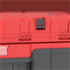 Gereedschapbox met lade Qbrick System ONE DRAWER 1 TOOLBOX 2.0 Red Ultra HD Custom