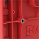 Gereedschapbox met lade Qbrick System ONE DRAWER 1 TOOLBOX 2.0 Red Ultra HD Custom