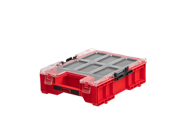 Organiser met schuimrubberen inzetstukken Qbrick System ONE ORGANIZER M PLUS MFI RED Ultra HD