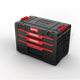 Gereedschapskist met laden Qbrick System PRIME DRAWER 3 TOOLBOX BASIC