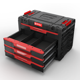 Gereedschapskist met laden Qbrick System PRIME DRAWER 4 TOOLBOX BASIC