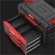 Gereedschapskist met laden Qbrick System PRIME DRAWER 4 TOOLBOX BASIC