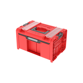 Gereedschapbox met lade Qbrick System PRO 2.0 DRAWER 1 TOOLBOX PROFI BASIC RED Ultra HD Custom