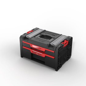 Gereedschapskist met laden Qbrick System PRO 2.0 DRAWER 2 TOOLBOX PROFI BASIC
