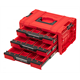 Gereedschapskist met laden Qbrick System PRO 2.0 DRAWER 3 TOOLBOX EXPERT RED