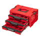 Gereedschapskist met laden Qbrick System PRO 2.0 DRAWER 3 TOOLBOX EXPERT RED Ultra HD Custom