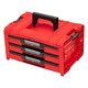 Gereedschapskist met laden Qbrick System PRO 2.0 DRAWER 3 TOOLBOX EXPERT RED Ultra HD Custom