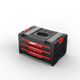 Gereedschapskist met laden Qbrick System PRO 2.0 DRAWER 3 TOOLBOX PROFI BASIC