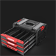 Gereedschapskist met laden Qbrick System PRO 2.0 DRAWER 3 TOOLBOX PROFI BASIC