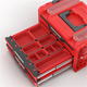Gereedschapskist met laden Qbrick System PRO 2.0 DRAWER 3 TOOLBOX PROFI EXPERT RED Ultra HD Custom