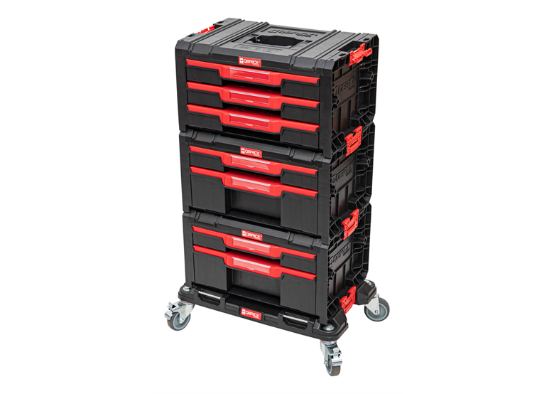 Ladeset op verrijdbaar platform Qbrick System PRO 2.0 DRAWER SET