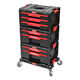 Ladeset op verrijdbaar platform Qbrick System PRO 2.0 DRAWER SET