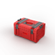Gereedschapskist Qbrick System PRO 2.0 TOOLBOX PROFI RED Ultra HD