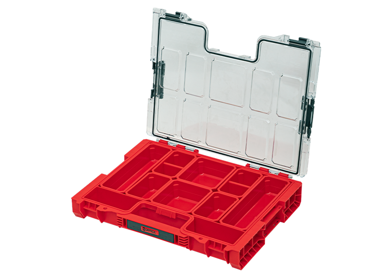 Organizer met afneembare bakken Qbrick System PRO ORGANIZER 200 RED Ultra HD